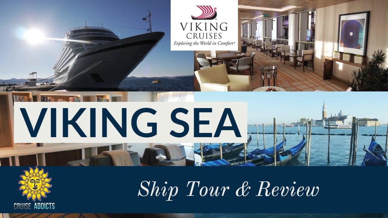 'Video thumbnail for Viking Sea Cruise Ship Tour and Review | Viking Cruises | Cruise Review'